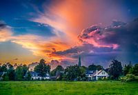 Nuage d'orage d'été