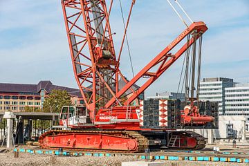 Terex Demag CC2200 crawler crane from Wagenborg Nedlift. by Jaap van den Berg