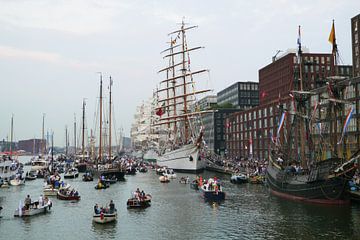 Tall Ships in Amsterdam's Harbour