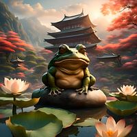 Zen like a frog in Japan