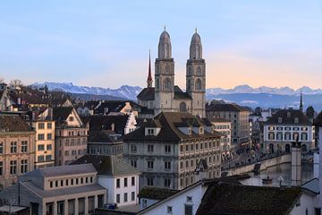 Zürich am Abend von Jan Schuler