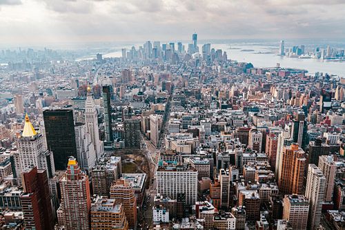 Manhattan New York, USA - Vintage Style