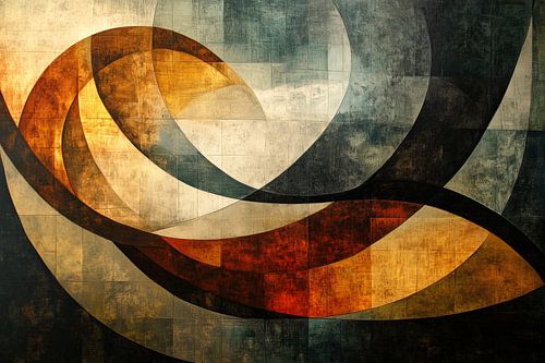 Dynamic Abstraction Colours in Motion