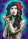 Pop Art Kunstwerk von Amy Winehouse von Martin Melis Miniaturansicht
