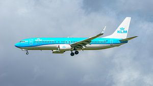 KLM Boeing 737-800 Passagierflugzeug.