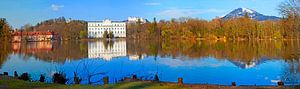 Panorama am Leopoldskroner Weiher von Christa Kramer