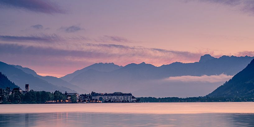 Sonnenaufgang in Zell am See von Henk Meijer Photography