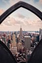 New York City mit Blick auf das Empire State Building von Thea.Photo Miniaturansicht