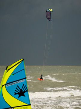 Kitesurfgirl van Irina Landman