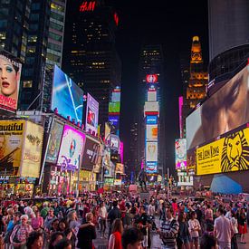 Times Square New York City by Arno Wolsink