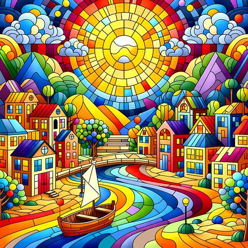 The Rainbow River by Robin Petersen