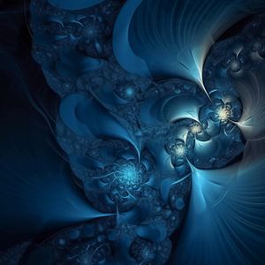 Fractales Bleues