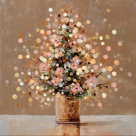 Arbre de Noël gai et coloré sur Lauri Creates