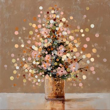 Arbre de Noël gai et coloré