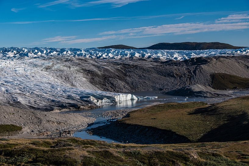 Glacial melting in the Greenland Ice Sheet by Kai Müller