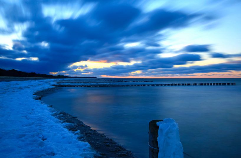 Im Winter an der Ostsee von Thomas Jäger