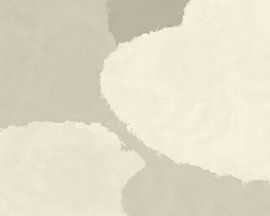 Abstract organic shapes neutral colors no. 2 by Dina Dankers