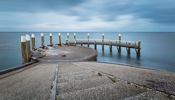 Hafeneinfahrt Oude Schild Texel