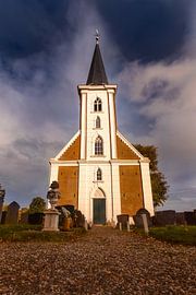 The church of Britsum by Geert Jan Kroon