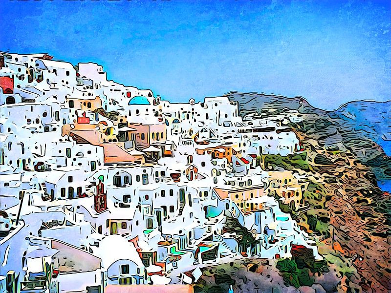 Santorini, Motief 2 van zam art