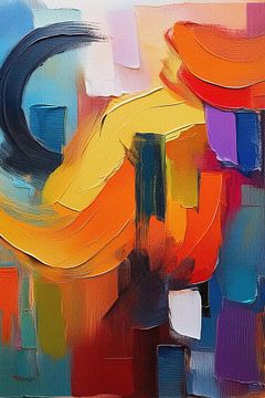 Abstract Joyful van Gisela- Art for You