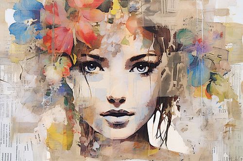 Lynn | Moderne Porträtcollage