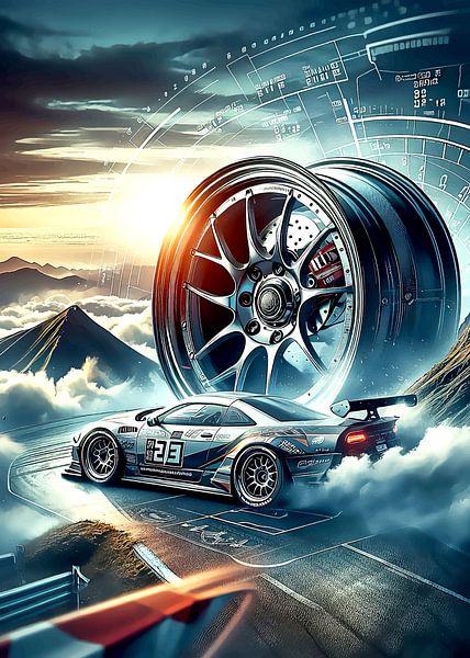 ring cars sport by movie & music poster