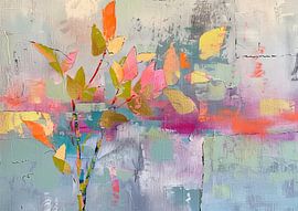 Abstract Flower decor