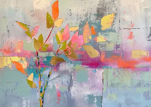 Abstract Flower decor