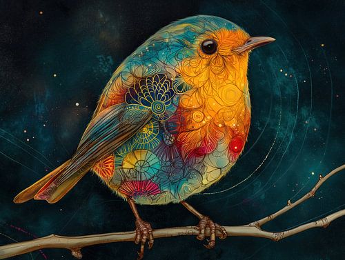 La magie colorée des oiseaux