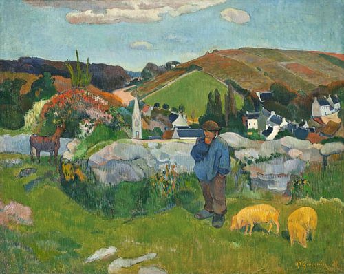 De varkenshoeder, Paul Gauguin