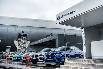 BMW M models in a row