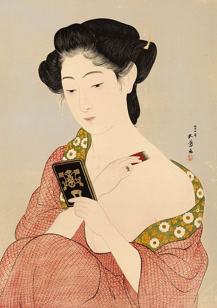 Make-up, Hashiguchi Goyô von 1000 Schilderijen