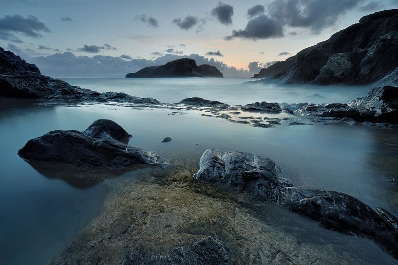 Blauw uur op Madeira van Rolf Schnepp