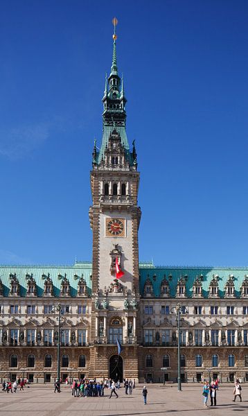 Hamburg City Hall, Hamburg, Germany, Europe by Torsten Krüger