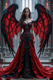 NYXARIELLA – Der glamouröse Engel in der Kathedrale von INFERAURUM