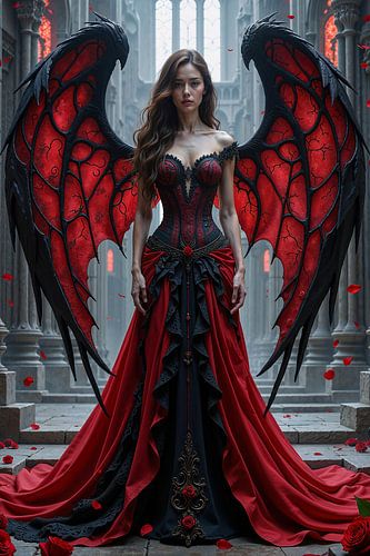 NYXARIELLA – De glamoureuze engel in de kathedraal