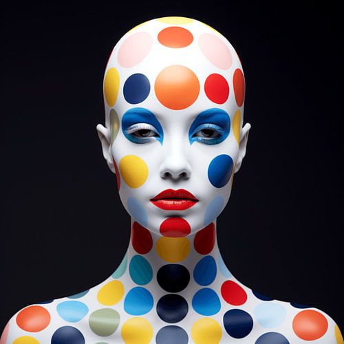 Body art Surrealism Geometry Contrast Avant-garde Hypnotic