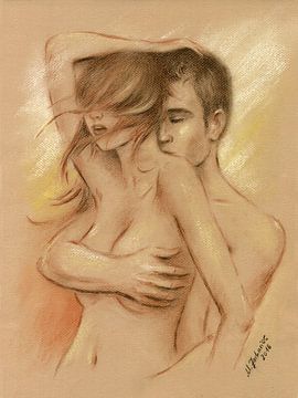 Passion and Love - Lovers by Marita Zacharias