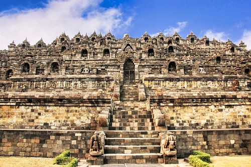 Back side of Borobudur