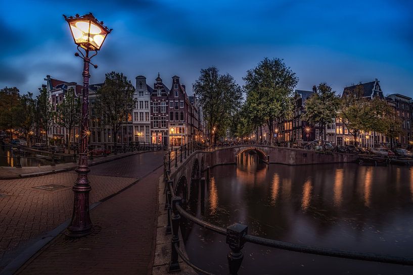 Gracht Amsterdam van Mario Calma