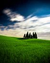 Toscaans landschap van Tim Kreike thumbnail