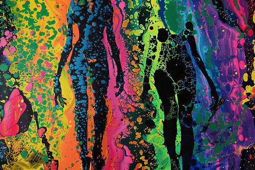 Digital abstract art