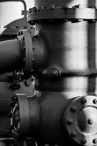 Rohrleitungen mit Flansch industriel