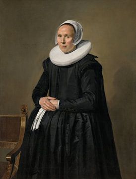 Portret van Feyntje van Steenkiste, Frans Hals