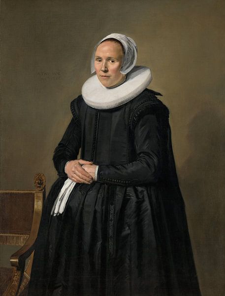 Portrait de Feyntje van Steenkiste, Frans Hals par Des maîtres magistraux
