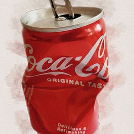 Coca Cola van Johan Zuijdam Digi Art