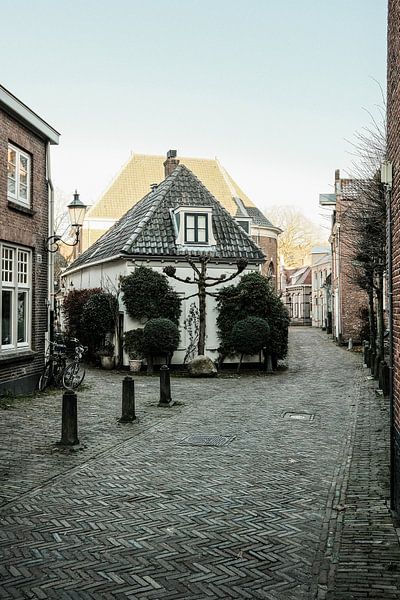 Amersfoort Muurhuizen in the cold by Amersfoort Fotoprint