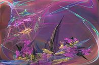 Pink fantasy landscape by Emajeur Fotografie thumbnail