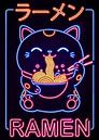 Neko Ramen Sign by Steven Kingsbury thumbnail